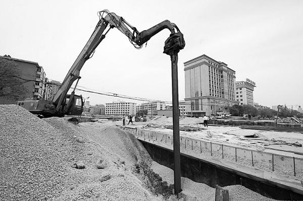 南沙河新建路段隧道主体完工