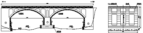 复合主拱圈加固双跨空腹式石拱桥应用与研究